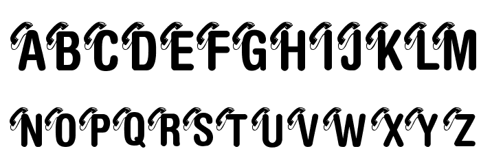 KR Call Me Font LOWERCASE