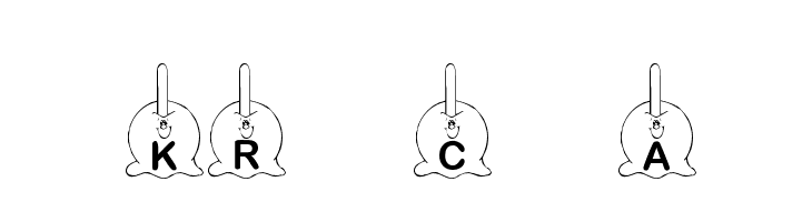 KR Caramel Apple Font