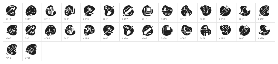 KR Career Day Character Map