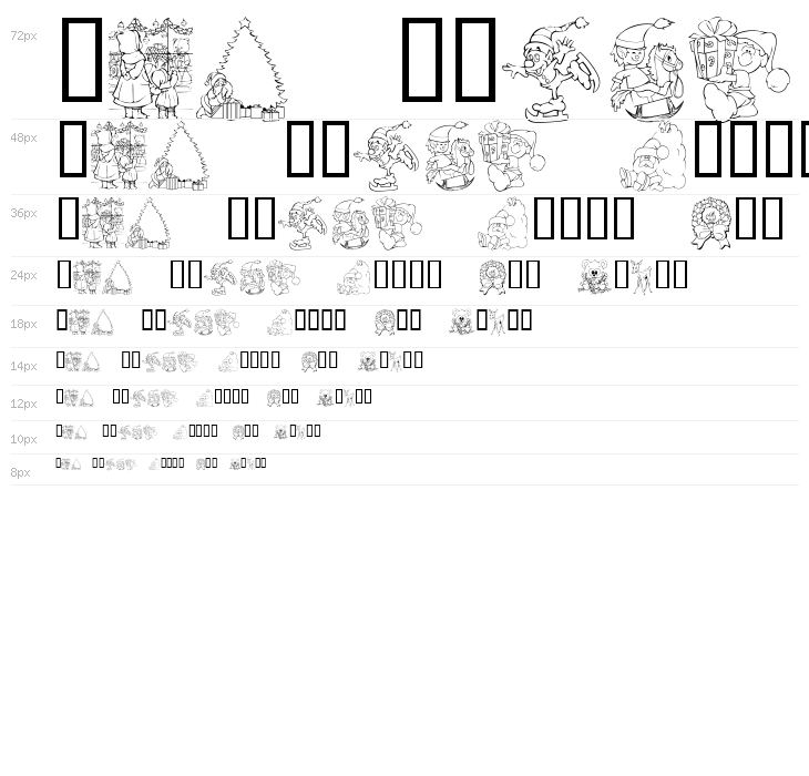 KR Christmas Color Me Waterfall