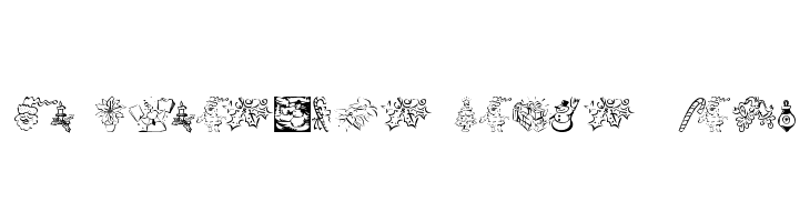 KR Christmas Dings 2004 Five  नि: शुल्क फ़ॉन्ट्स डाउनलोड