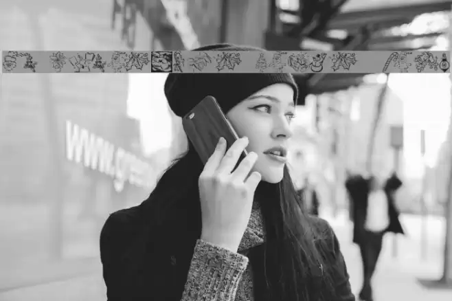 KR Christmas Dings 2004 Five Font examples