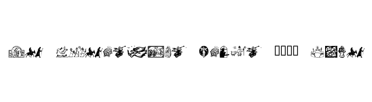 KR Christmas Dings 2004 Four Font