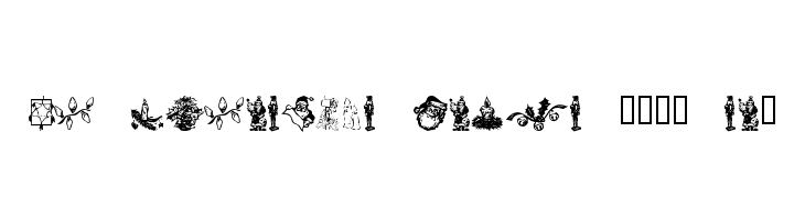 KR Christmas Dings 2004 Six Font