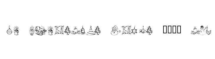 KR Christmas Dings 2004 Two Font
