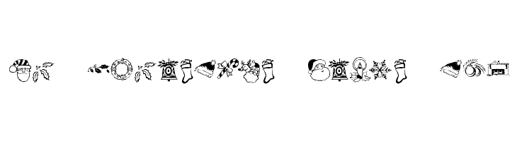 KR Christmas Dings Two  font caratteri gratis