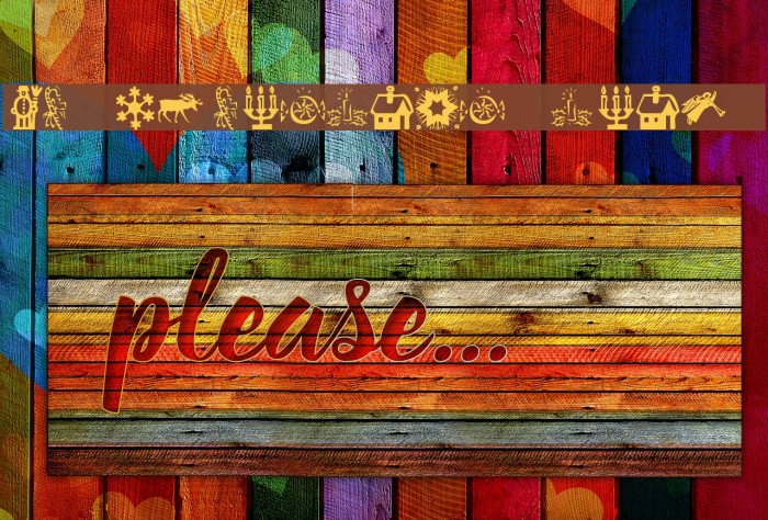 KR Christmas Time 2 Font examples