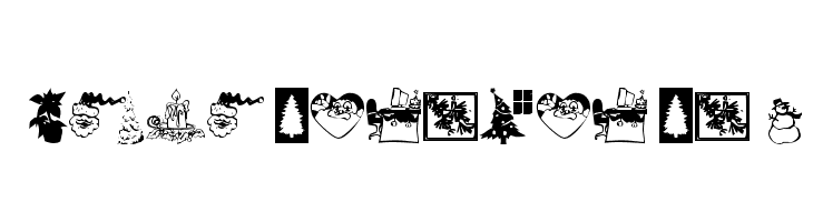 KR Christmas Time Font