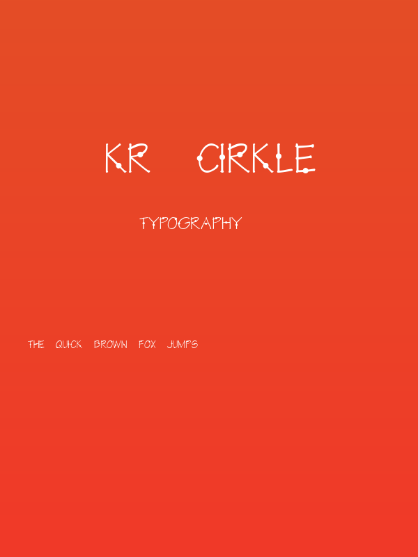 KR Cirkle Poster