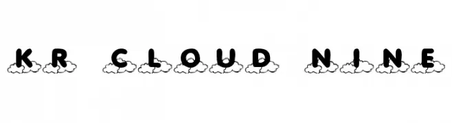 KR Cloud Nine  नि: शुल्क फ़ॉन्ट्स डाउनलोड