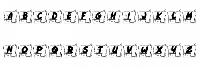 KR Come Monday Font OTHER CHARS