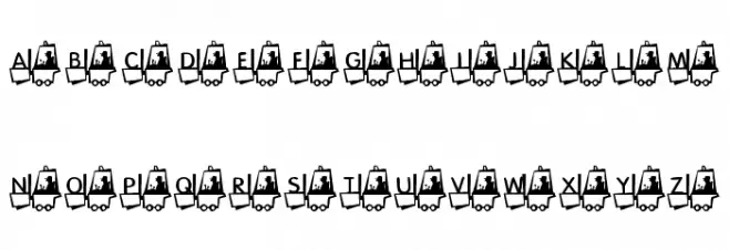 KR Construction Caratteri MINUSCOLO