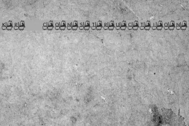 KR Construction Font examples