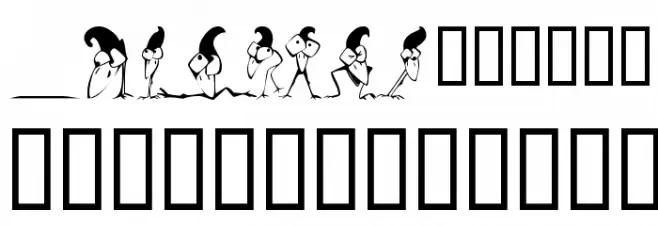 KR Crazy Crow Font OTHER CHARS