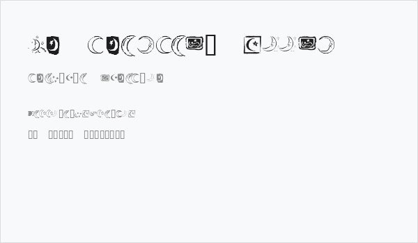 KR Crescent Moons Business Card