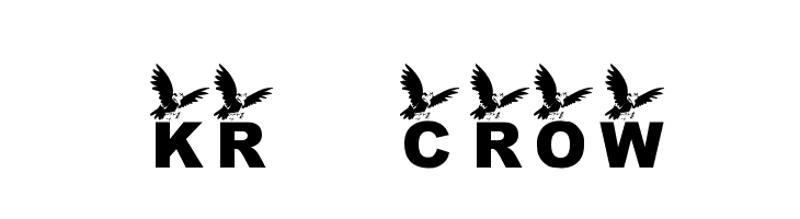 KR Crow  Free Fonts Download