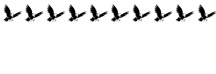 KR Crow Font OTHER CHARS