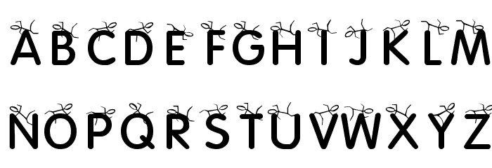 KR Crowd Surfer Font LOWERCASE