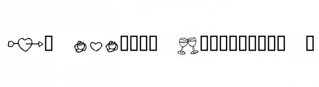 KR Cuori Divertenti 1  Free Fonts Download