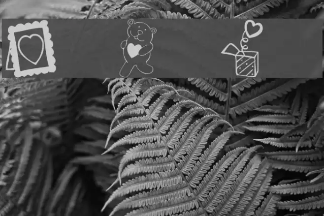 KR Cuori Divertenti 4 Font examples