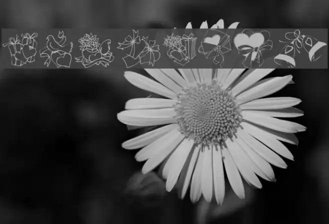 KR Cuori Divertenti 6 Font examples