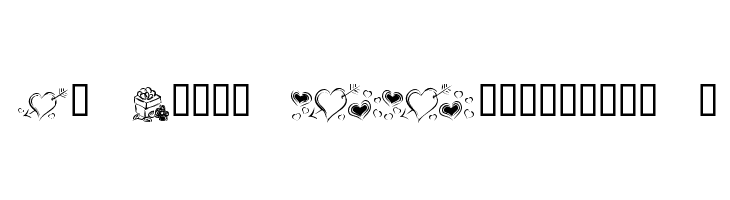 KR Cuori Divertenti 7 फ़ॉन्ट