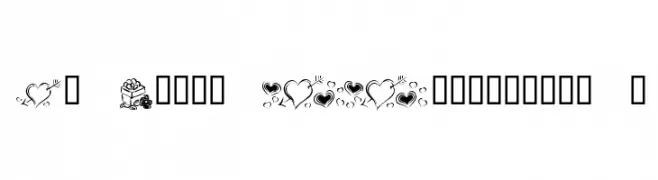 KR Cuori Divertenti 7  Fuentes Gratis Descargar