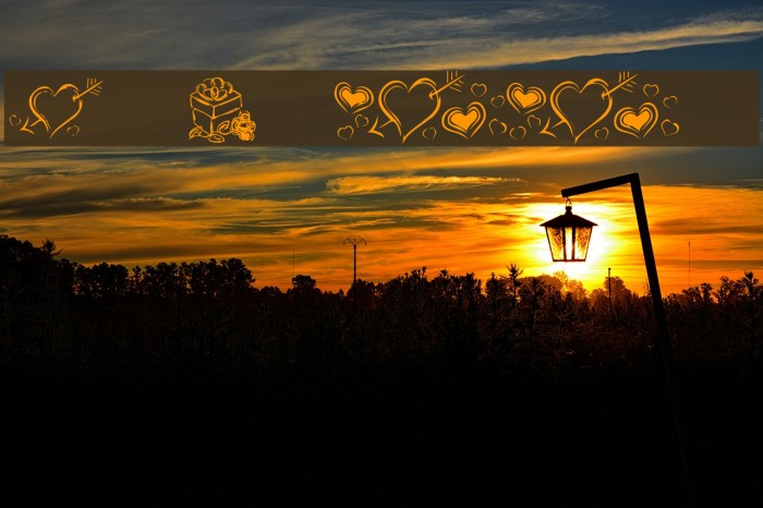 KR Cuori Divertenti 7 Font examples