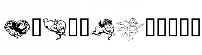 KR Cupids 2003  les polices de caractères gratuit tlcharger