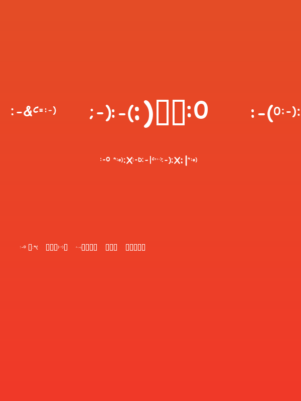 KR Deb's Emoticons Poster