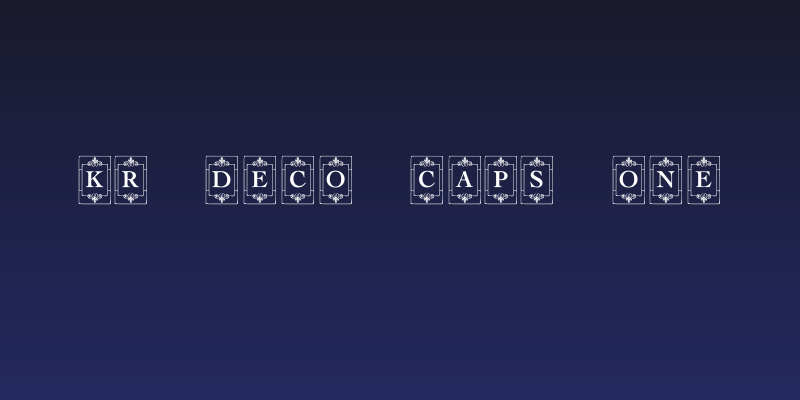 KR Deco Caps One Social Header