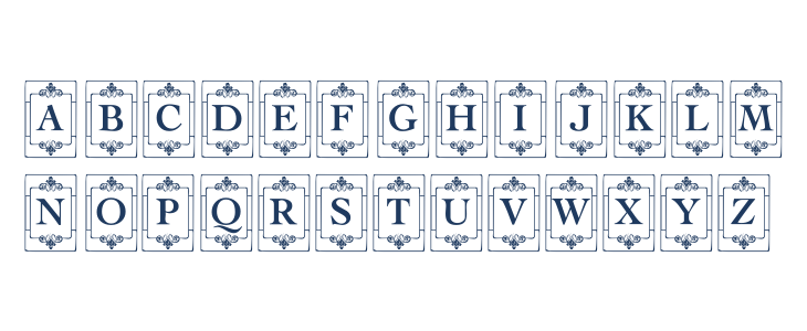 KR Deco Caps One Lowercase