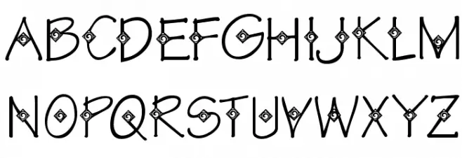 KR Deco by Kat Font OTHER CHARS