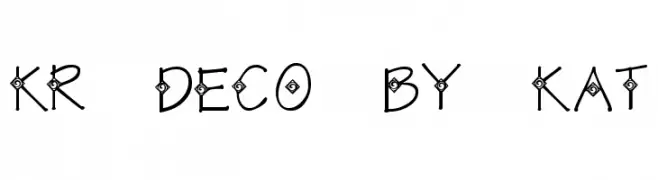 KR Deco by Kat  フリーフォントのダウンロード