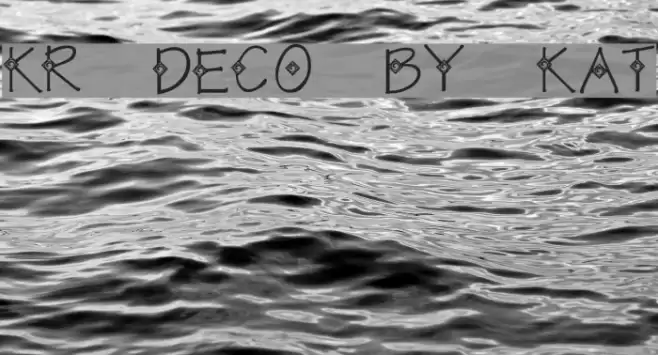 KR Deco by Kat Font examples
