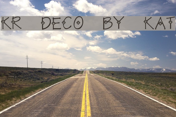 KR Deco by Kat Caratteri examples
