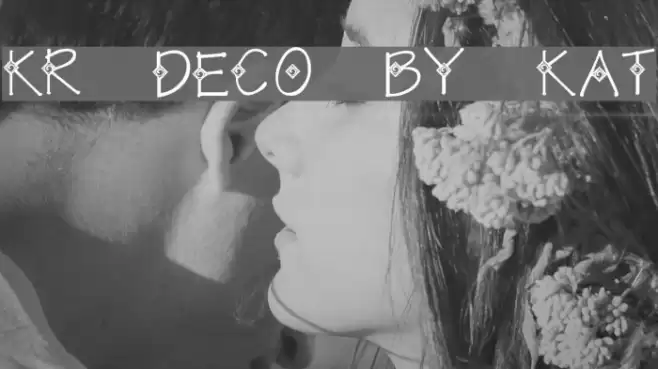 KR Deco by Kat Font examples
