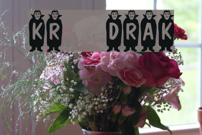 KR Drak Font examples