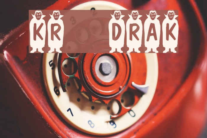 KR Drak Caratteri examples
