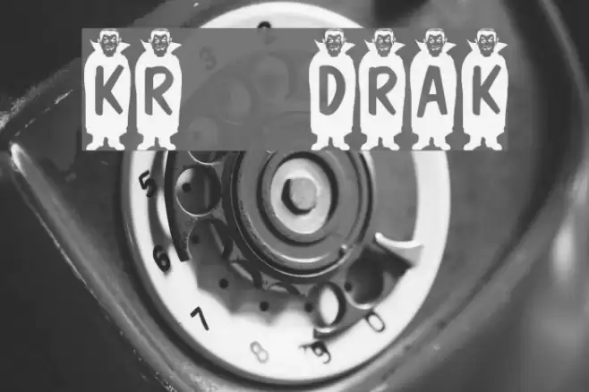 KR Drak Caratteri examples