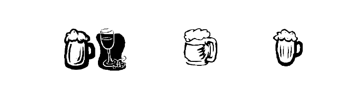 KR Drink Up! Font