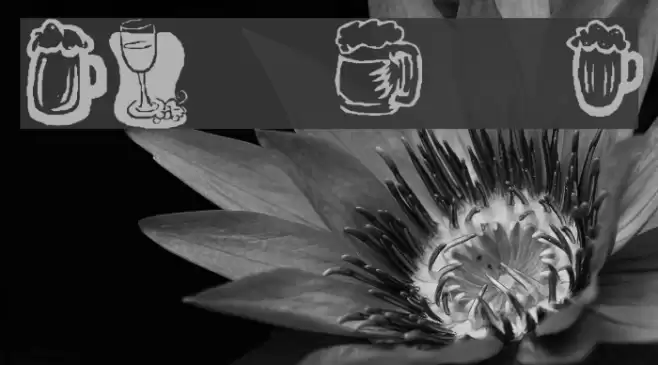 KR Drink Up! Font examples