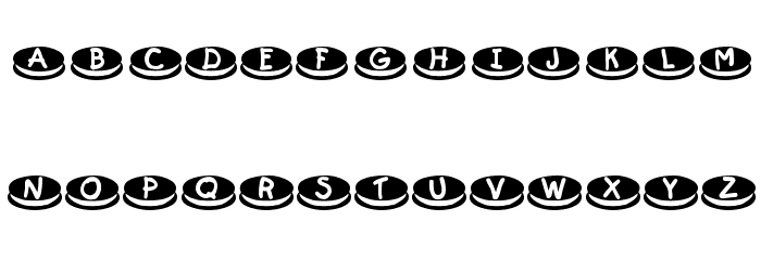 KR Dunkers Font LOWERCASE