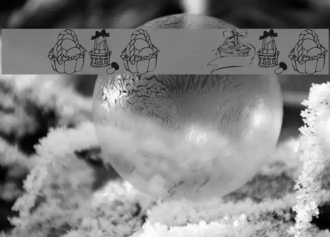 KR Easter Baskets Font examples