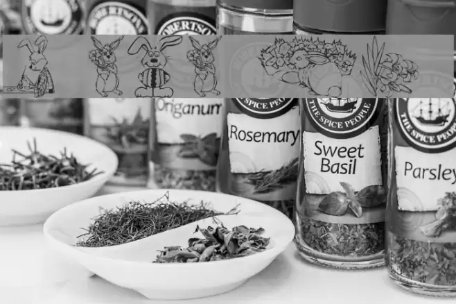 KR Easter No 2 Font examples