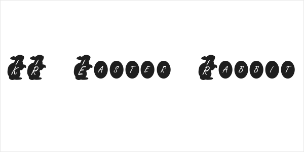 KR Easter Rabbit Logo