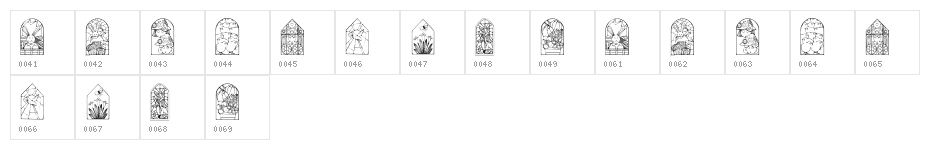 KR Easter Windows Character Map