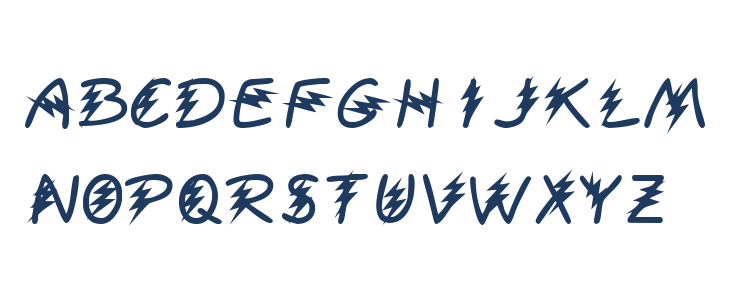 KR Electrified Lowercase