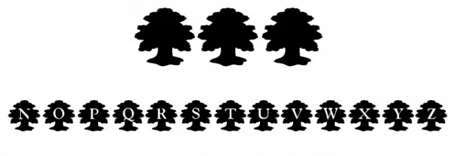 KR Family Tree Polices AUTRES CHARS