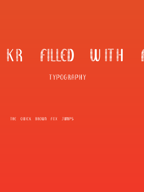 KR Filled With Flowers Poster